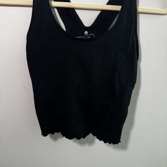 SPIRITUAL GANGSTER Amor Ribbed Crop Tank Sports Bra - XS / S - Picture 5 of 5